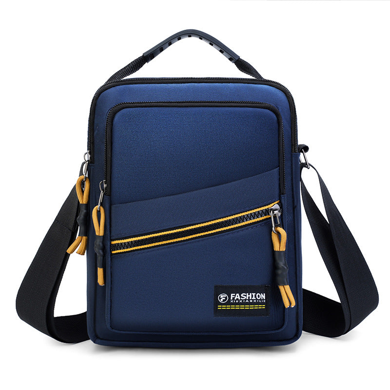 Versatile Multi-Compartment Messenger Bag Bowlift
