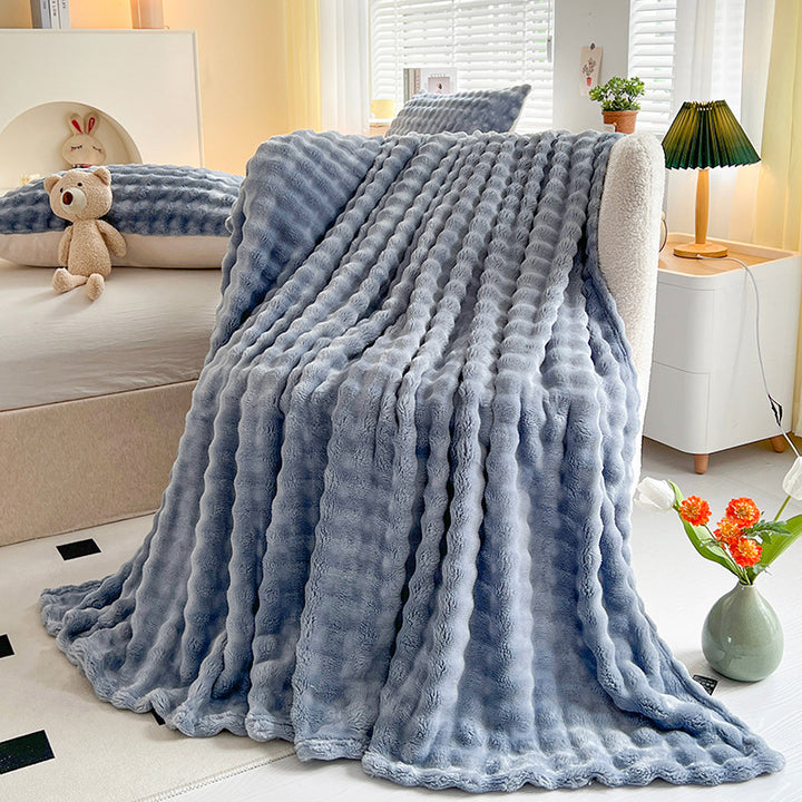 Women's Plush Throw Blanket Bowlift