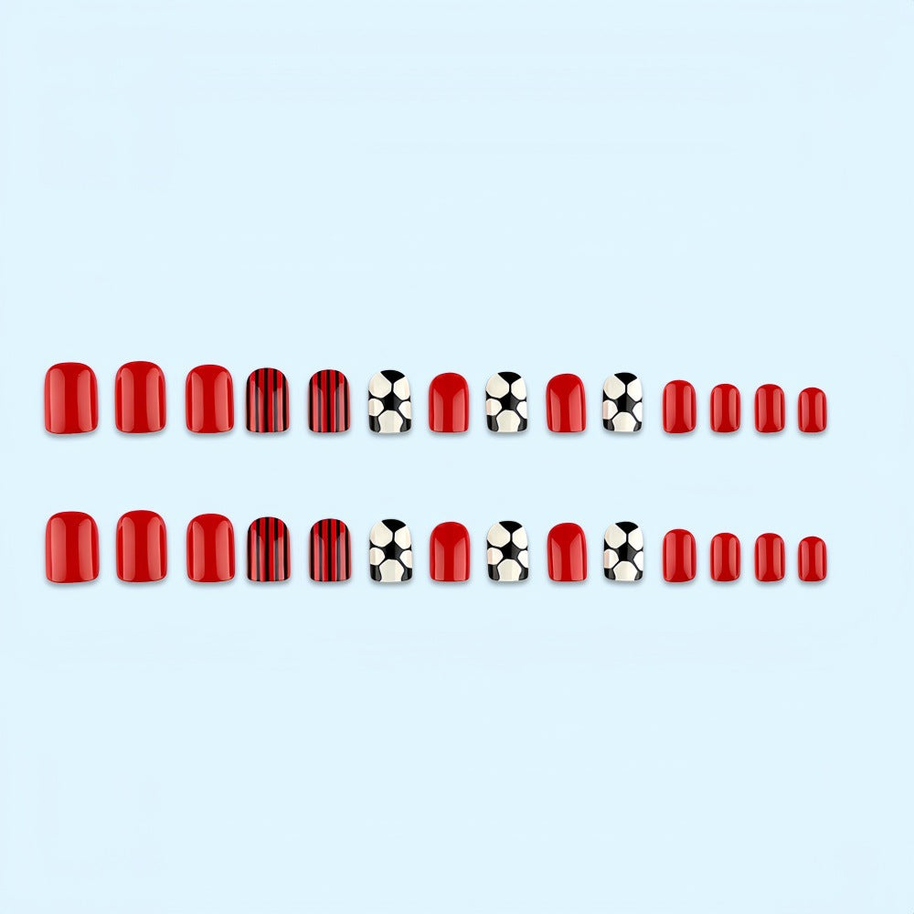 Creative football nail designs Bowlift