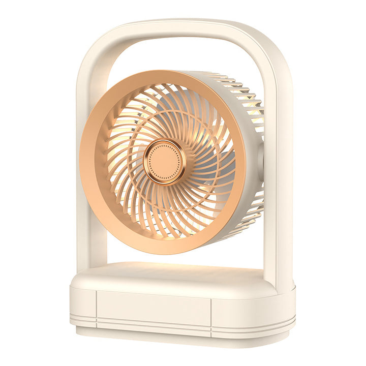 Unisex High-Efficiency Portable Desk Fan Bowlift