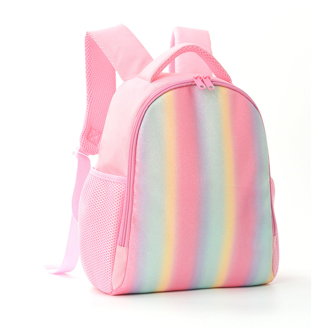 Glittering backpack with rainbow design Bowlift