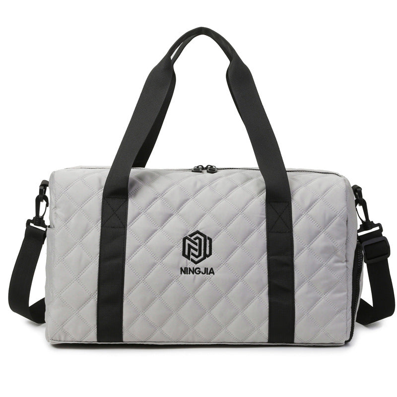 Stylish Quilted Sports Duffle Bag
