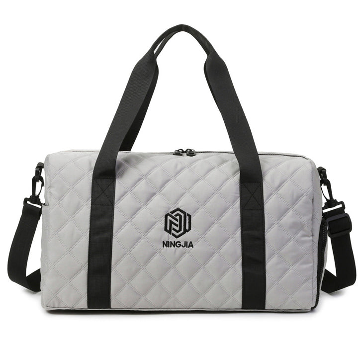 Stylish Quilted Sports Duffle Bag