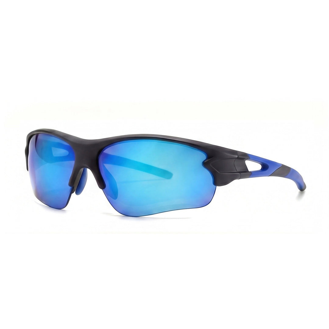 Unisex nan sporty performance-oriented sunglasses with polarized quick-change lens technology Bowlift