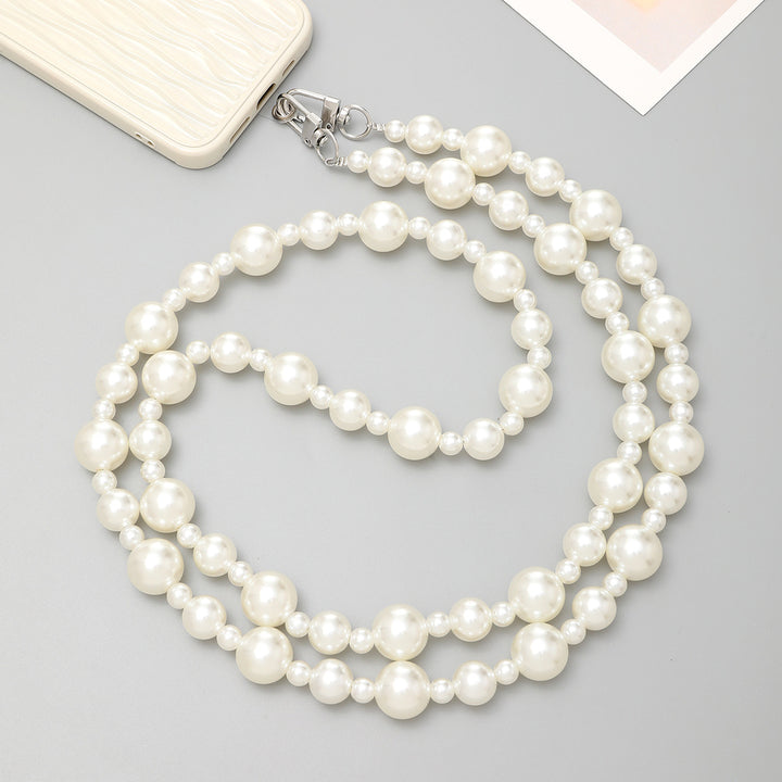 Elegant Pearl Necklace Bowlift