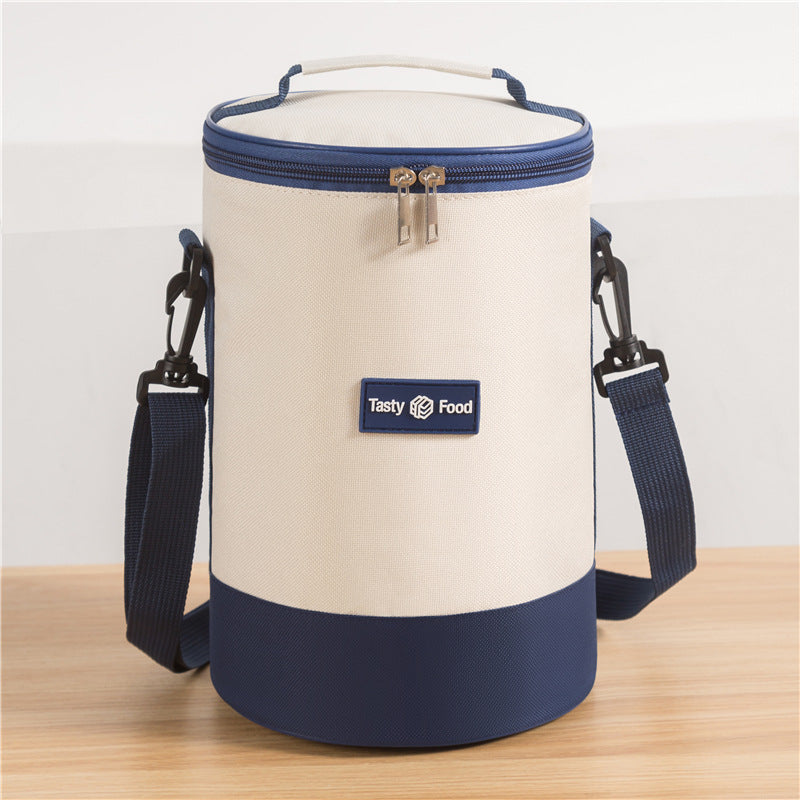 Insulated Food Storage Cylinder Bag Bowlift
