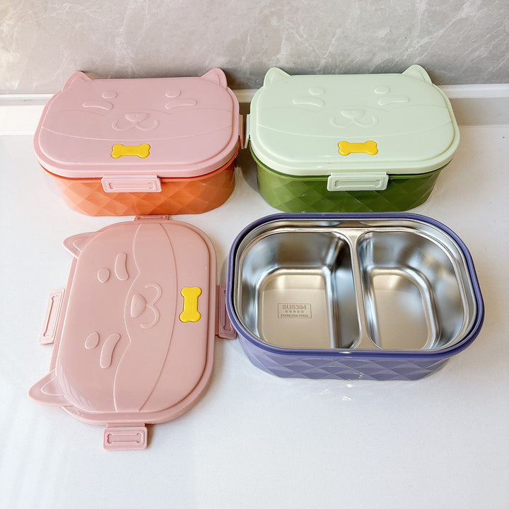 Playful Pet-Themed Food Storage Container