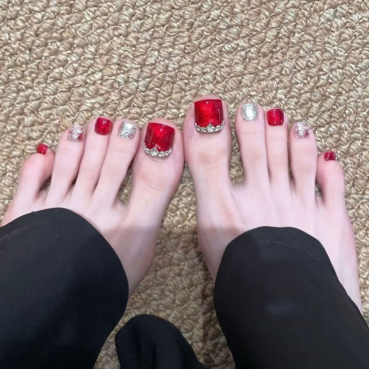 Artistic Stiletto Press-On Nail Set with Unique Design Elements Bowlift