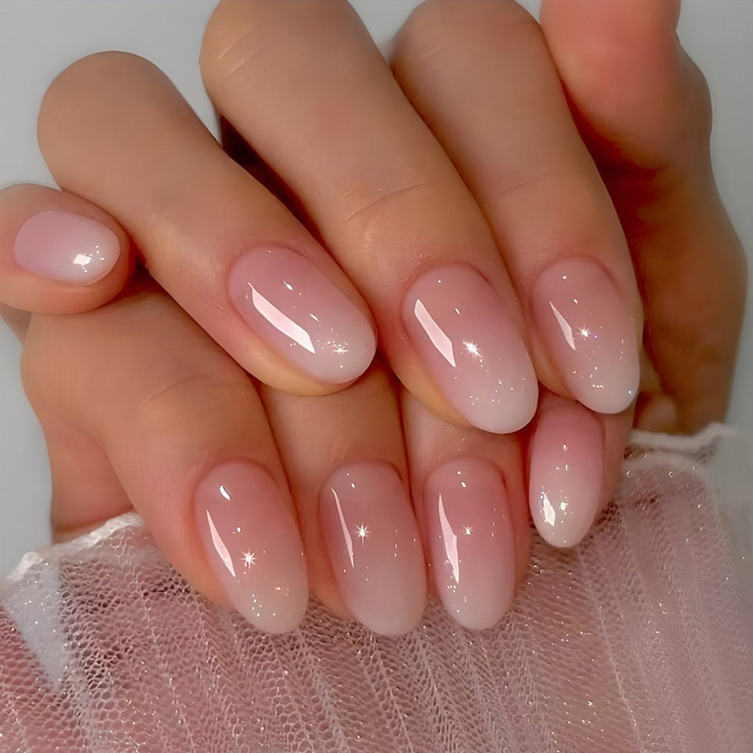 Elegant Ombre Nail Extensions Bowlift