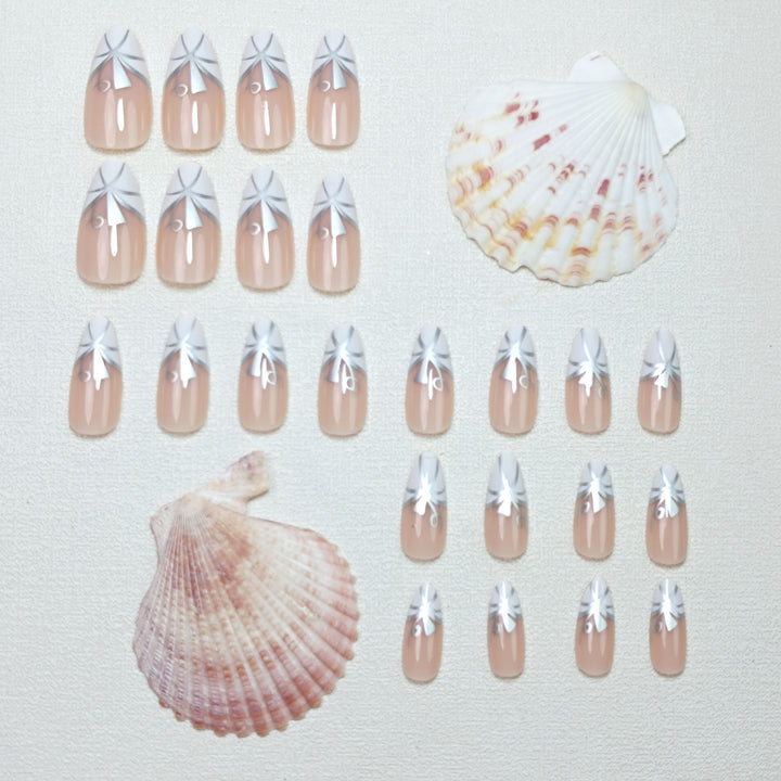 Premium Nail Art Press-On Set Bowlift