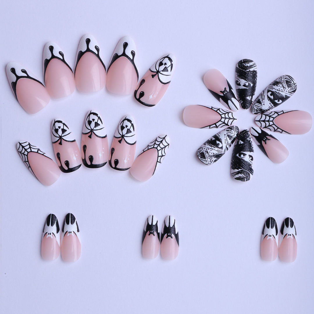 Creative Halloween-style Art Fake Nails Bowlift