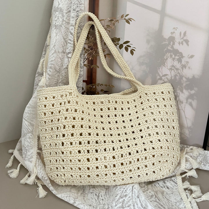 Braided Basket Tote Bag Bowlift