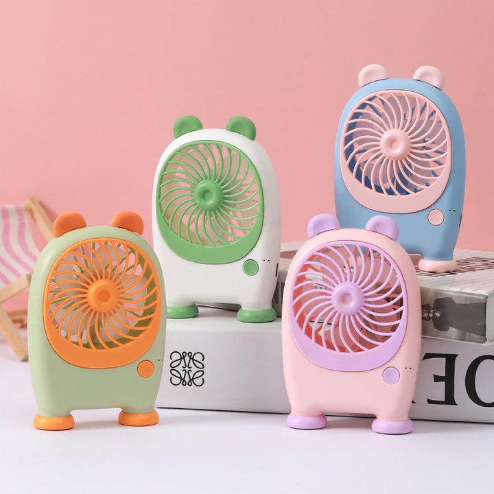 Women's playful table fan Bowlift