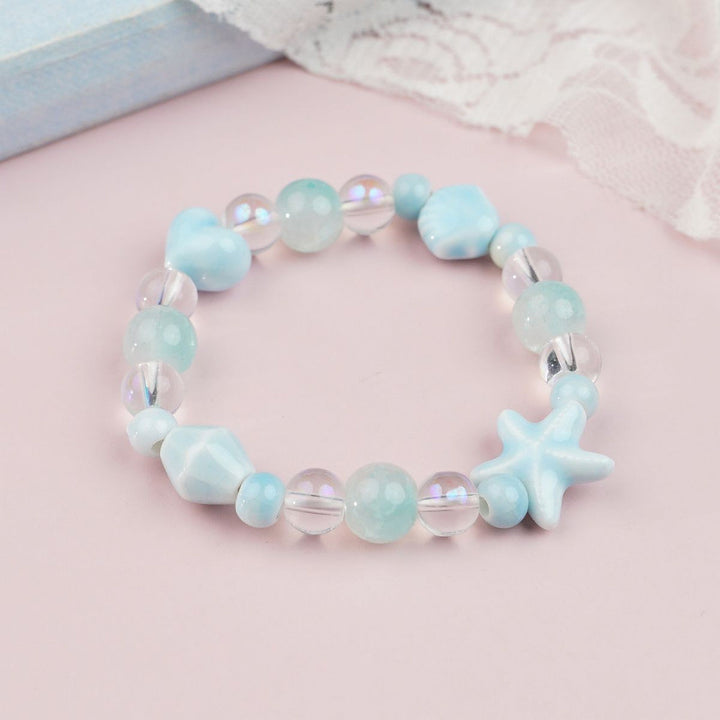Heart-Shaped Beaded Bracelet Bowlift