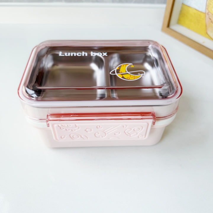 Multi-Compartment Glass Lunch Box