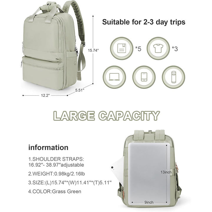 Multi-Functional Travel Backpack Bowlift