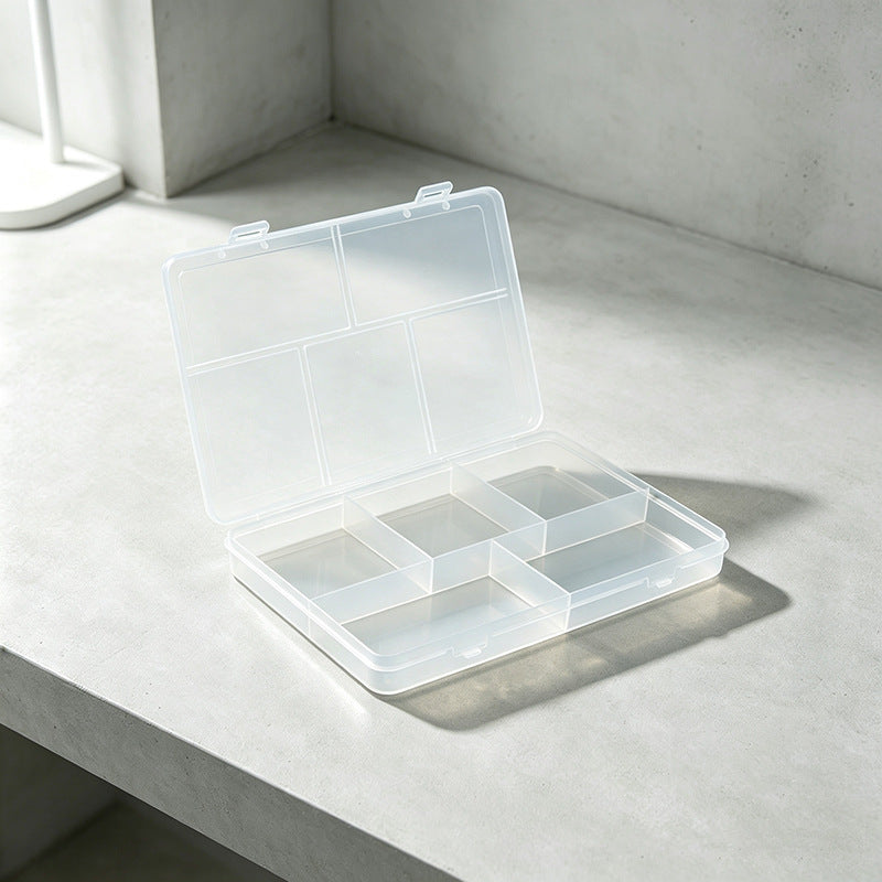 Multi-Compartment Storage Organizer Box Bowlift