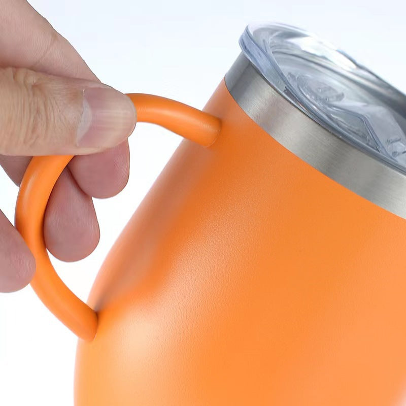 Ladies Insulated Coffee and Tea Mug with Comfortable Handle Bowlift