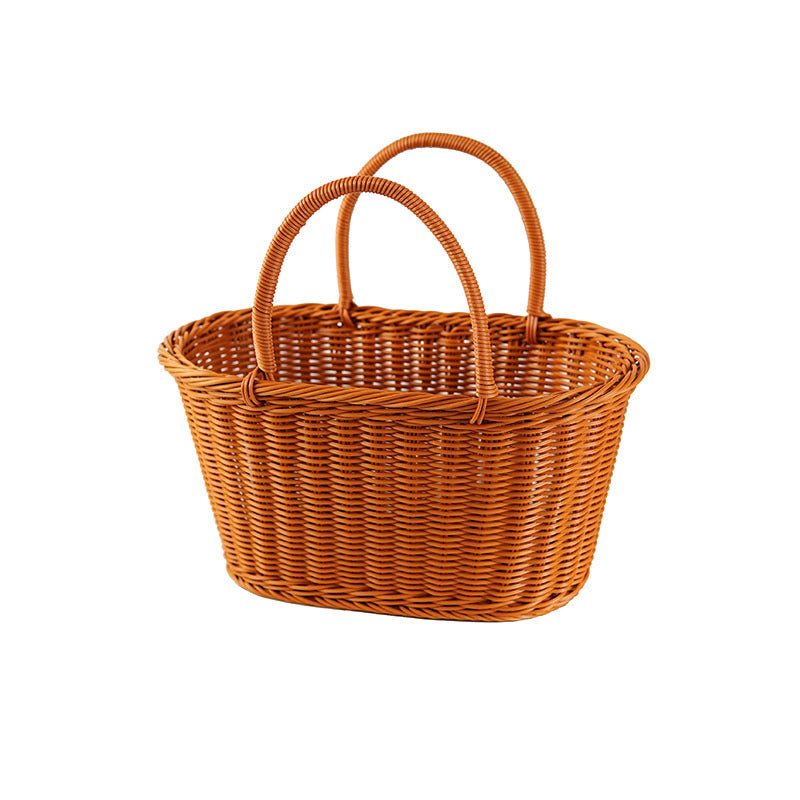 Woven Market Tote Basket Bowlift
