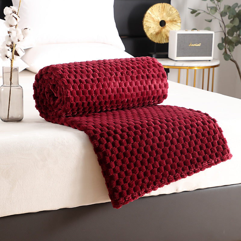 Women Soft and Cozy Plaid Blanket Bowlift