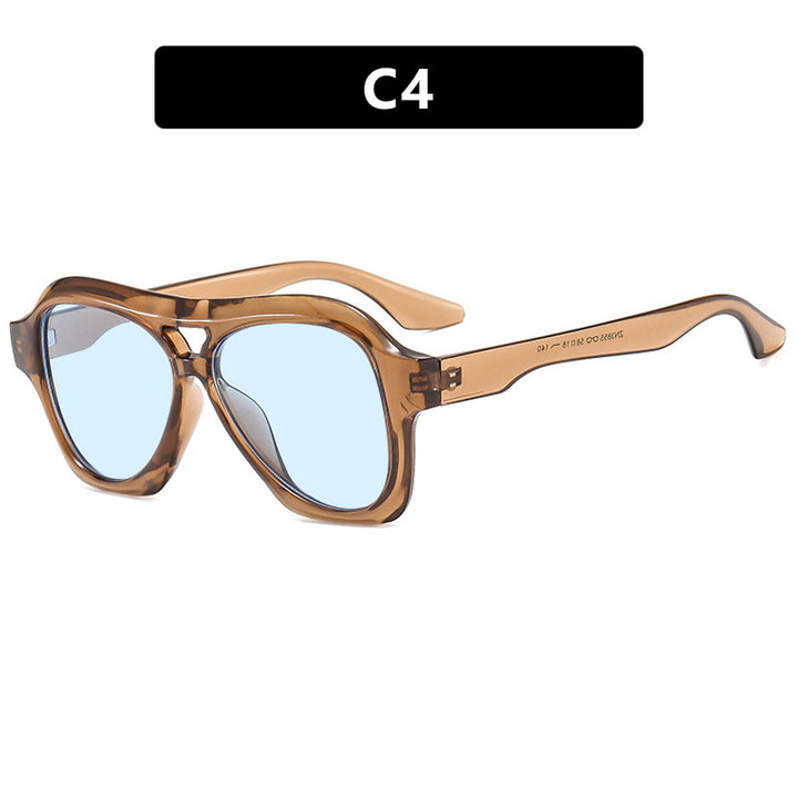 Women's fashionable sunglasses with unique design and protective UV filter Bowlift
