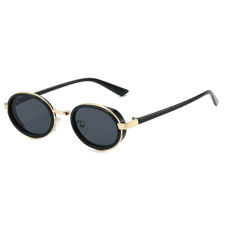 Vintage-Inspired Elegant Oval Sunglasses Bowlift