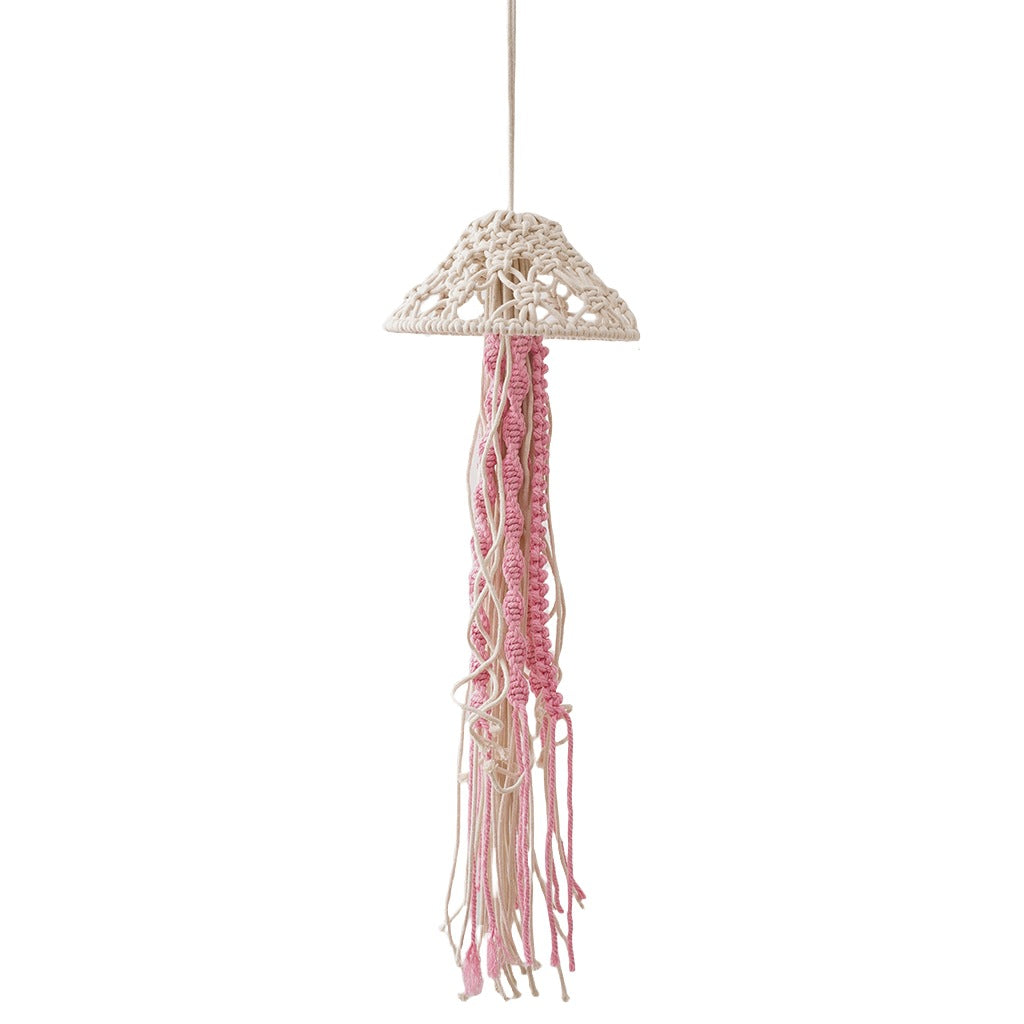 Decorative Macramé Ceiling Light Shade Bowlift
