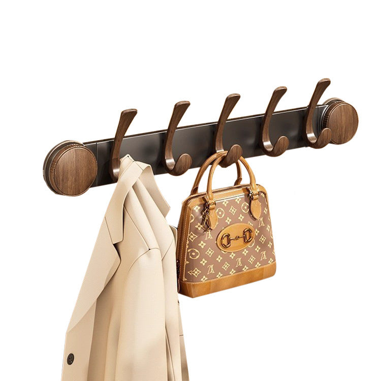 Stylish Wall-Mounted Coat and Bag Hook Rack Bowlift