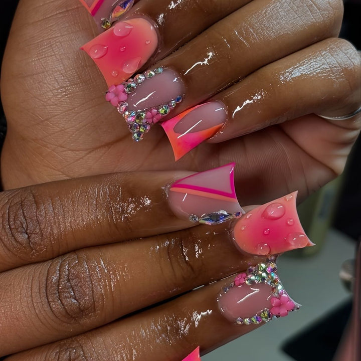 Decorative 3D Nail Art Bowlift