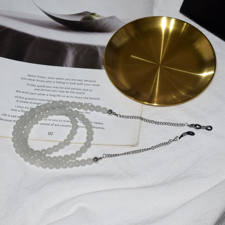 Chic Beaded Eyewear Chain Bowlift