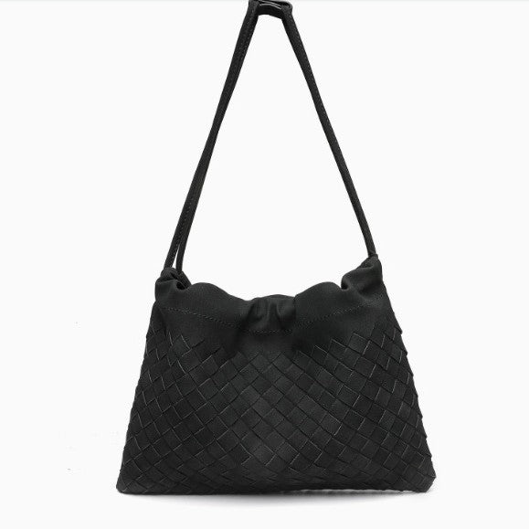 Foldable Woven Clutch Bag Bowlift