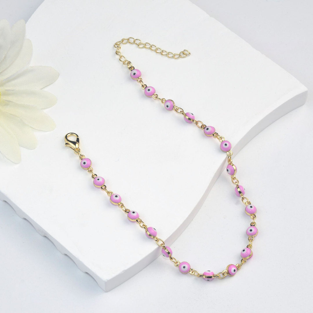 Decorative Eye Charm Anklet Bowlift