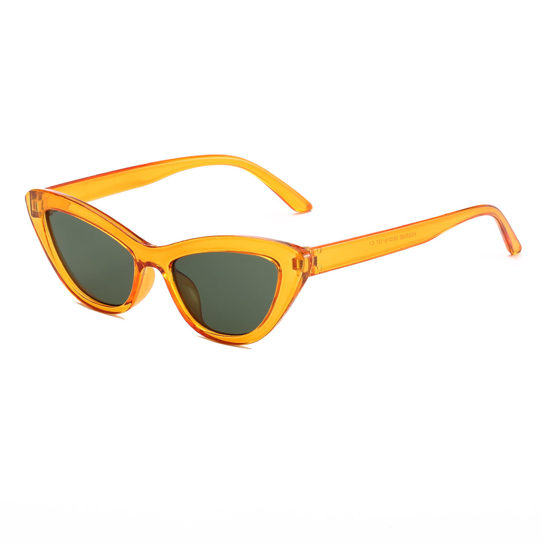 Ladies Cat-Eye Sunglasses with UV Protection and Modern Design Bowlift