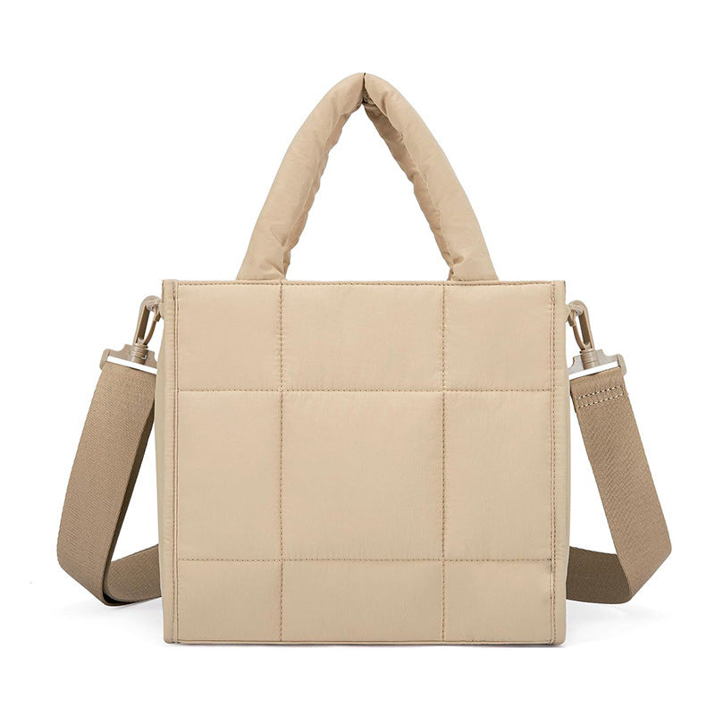 Fashionable Quilted Crossbody Bag Bowlift