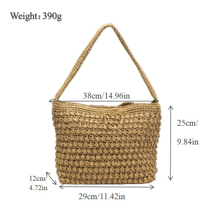 Handmade Macrame Shoulder Bag Bowlift