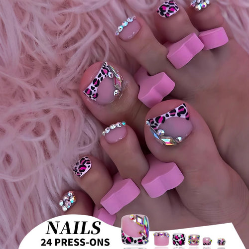 Fashionable Press-On Nail Set Bowlift