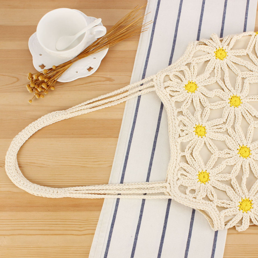 Handbag with Creative Flower Design Bowlift