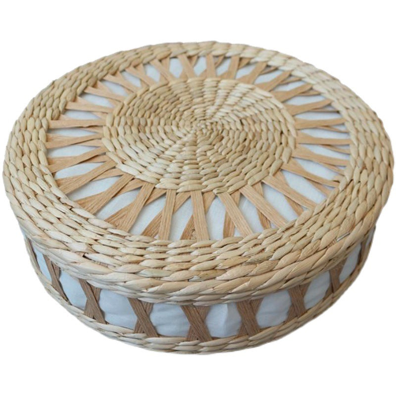 Handcrafted Pouf in Boho Style Bowlift