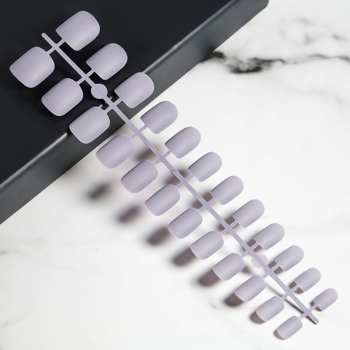 Matte Finish Press-On Nail Tips Bowlift