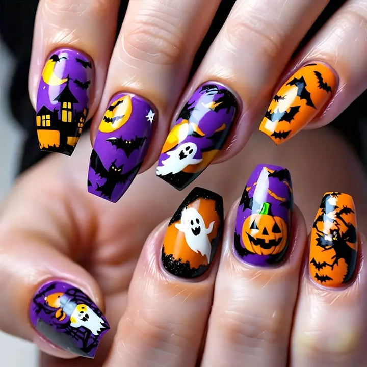 Creative Halloween Artificial Nails Bowlift 1788229226