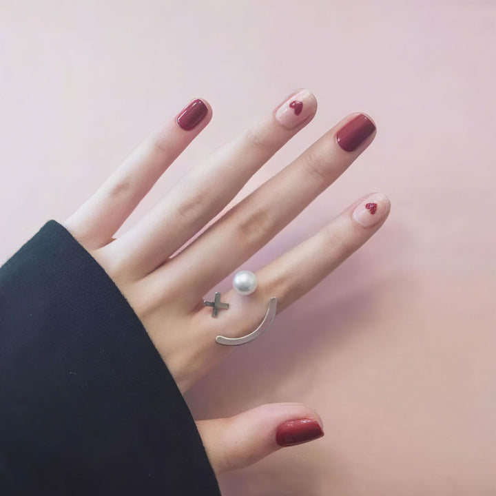Nail art with cute panda design Bowlift