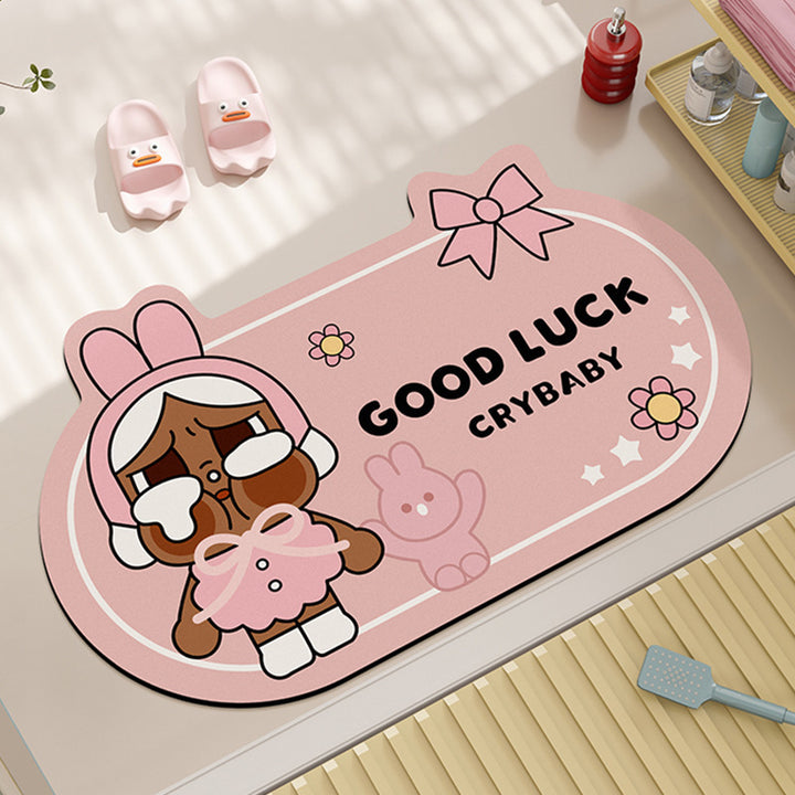Playful Character Bath Mat