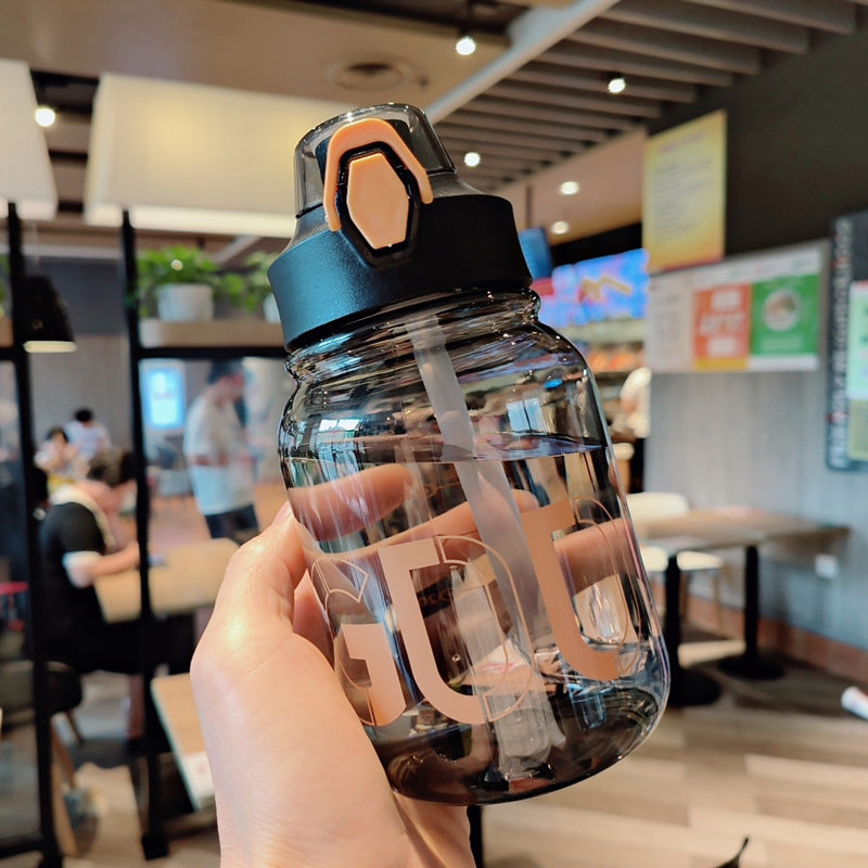 Ladies Ergonomic Water Bottle with Leak-Proof Lid Bowlift