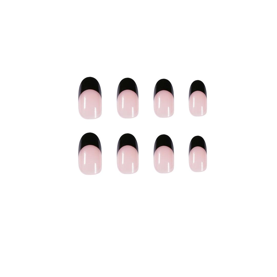 Artful Nail Art with Elegant French Tip Design Bowlift