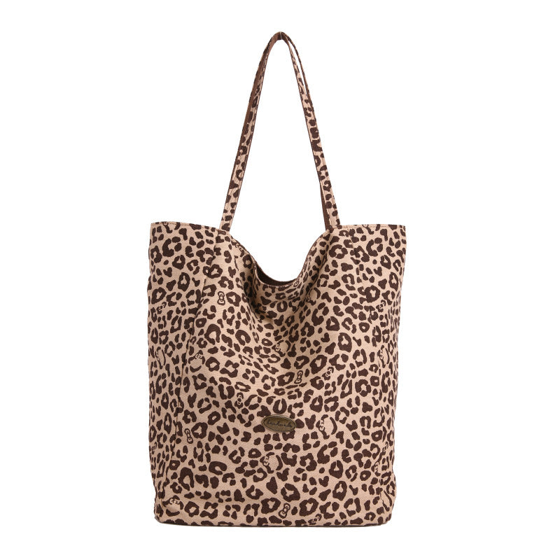 WoStylish Reversible Leopard Print Tote Bag Bowlift