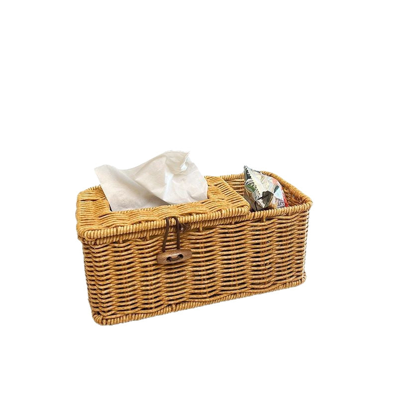 Woven Tissue Box Holder Bowlift