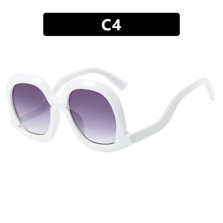 Women's oversized sunglasses with fashionable design Bowlift