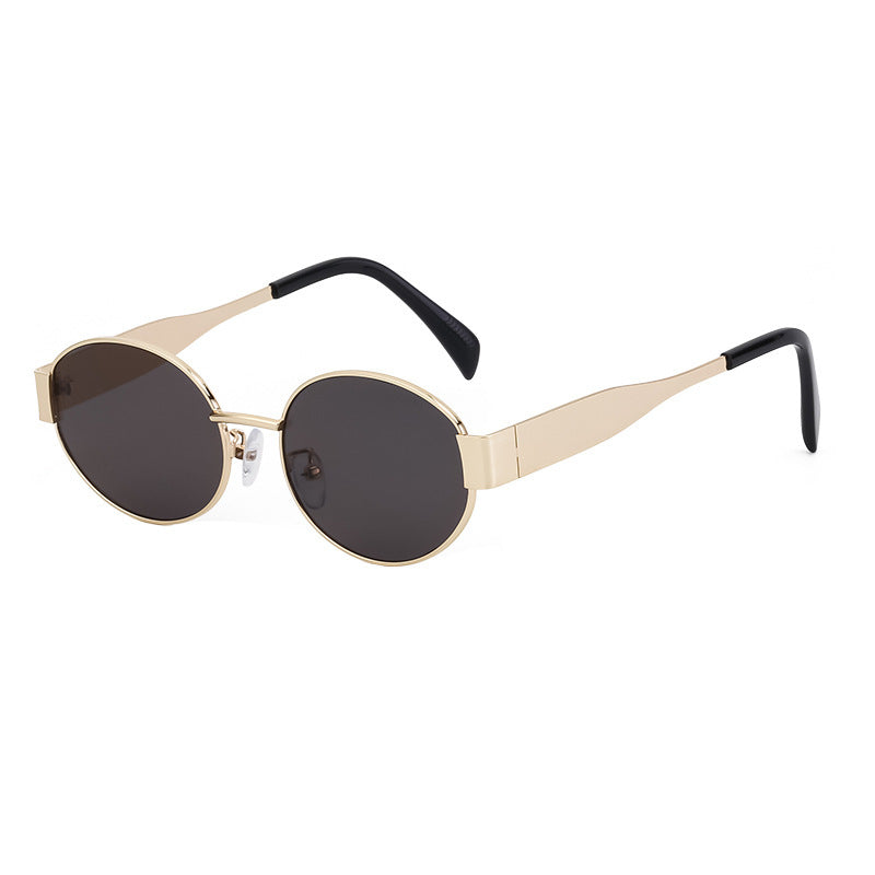 Ladies fashionable sunglasses in elegant oval design Bowlift