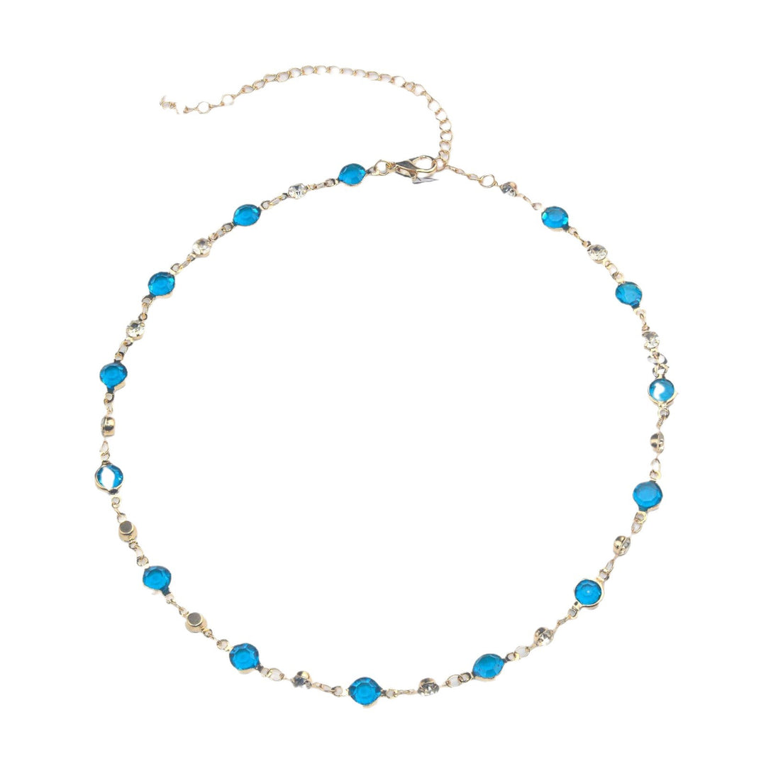 Elegant Stone Rhinestone Necklace Bowlift