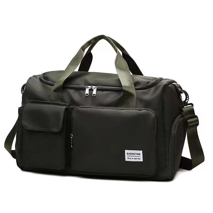Sporty Travel Bag With Multiple Compartments Bowlift